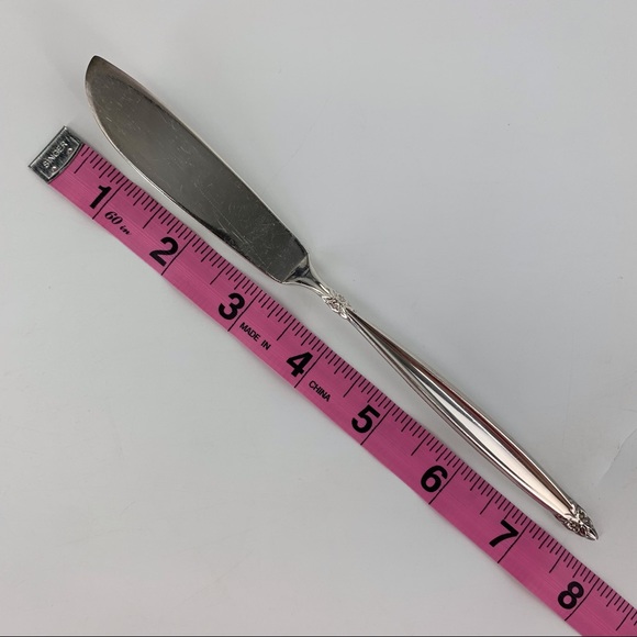 2/$20 1847 Rogers Bros. IS 1965 Vintage Silver Garland Pattern Butter Knife - Picture 10 of 10